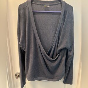 Zella wrap long sleeve